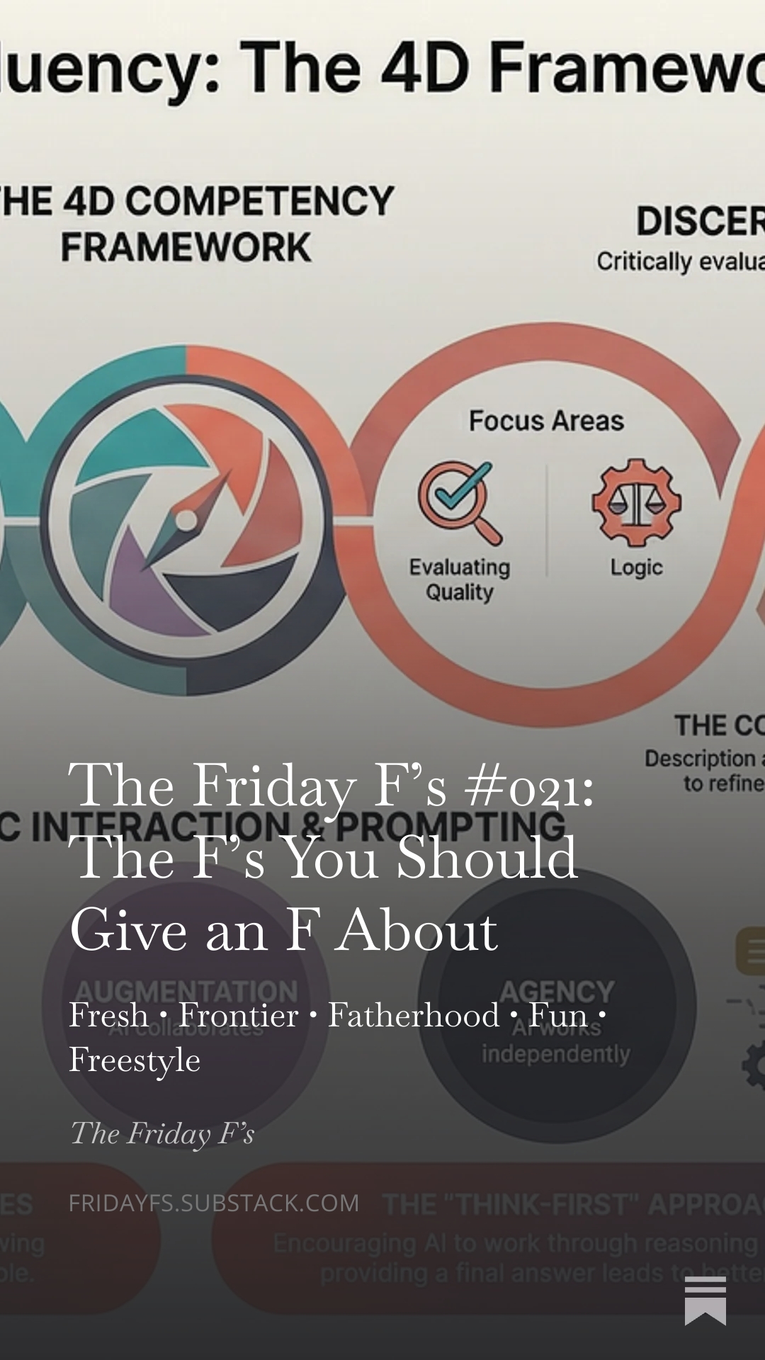 The Friday F's #021: The F's You Should Give an F About