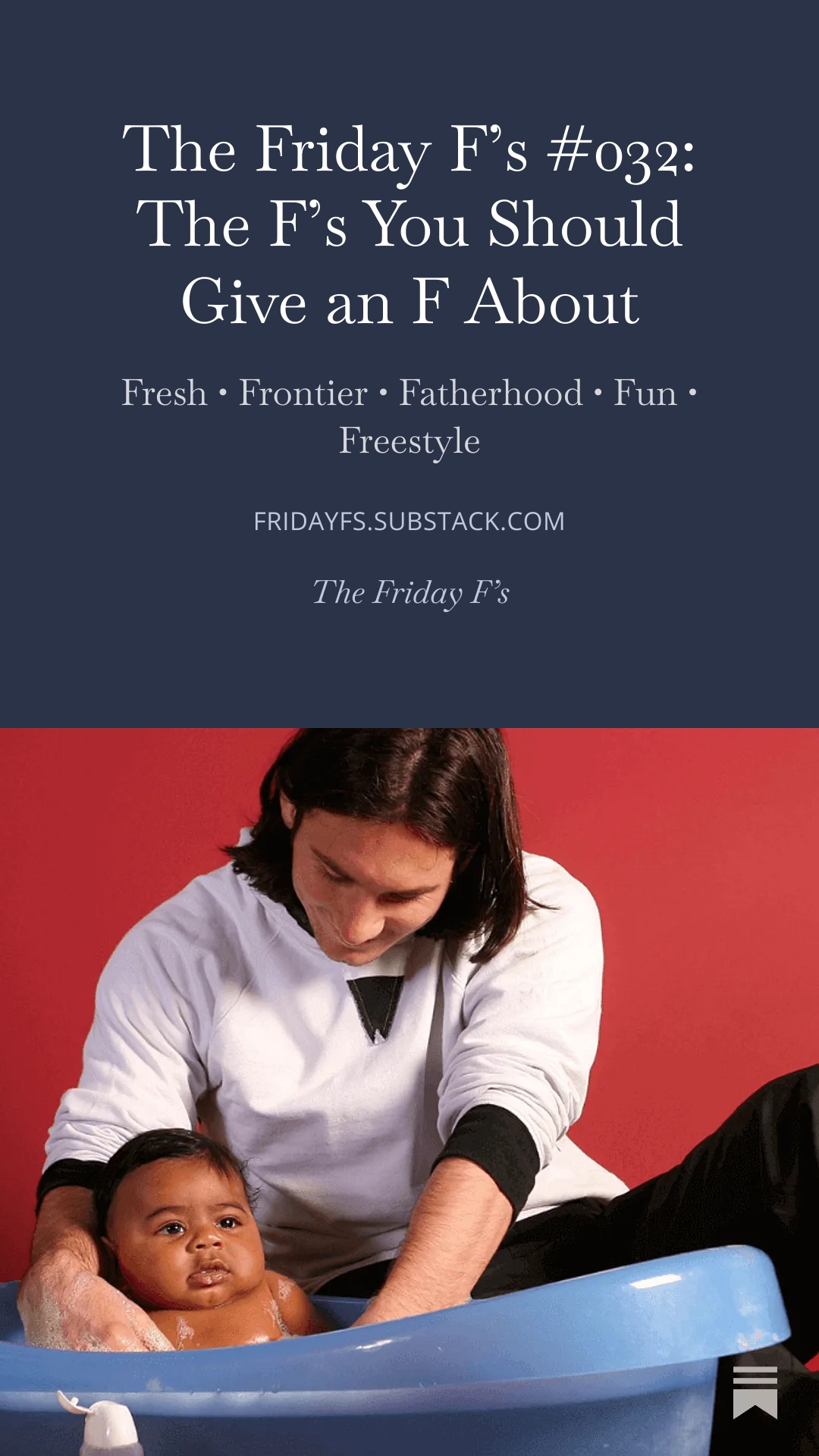The Friday F's #032: The F's You Should Give an F About
