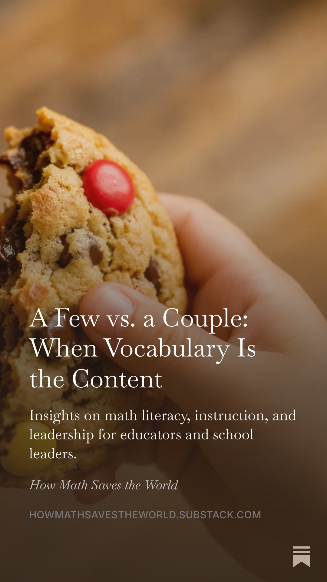 A Few vs. a Couple: When Vocabulary Is the Content